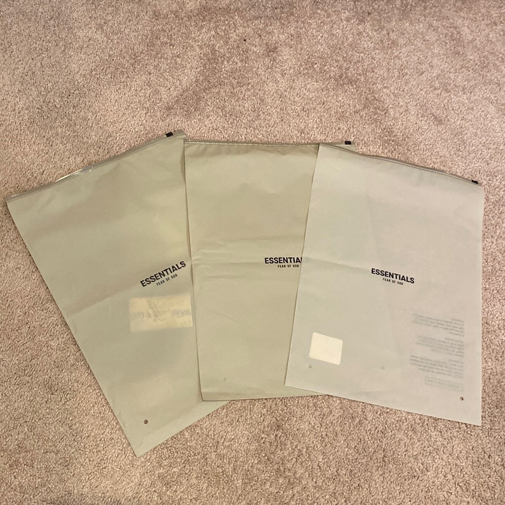 Authentic Fear of God Essentials Bags